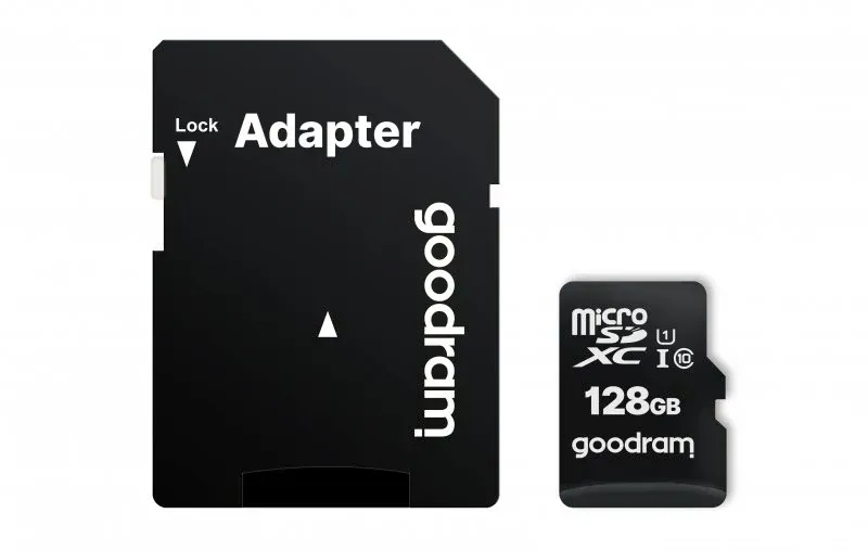 128GB MICRO CARD cl 10 UHS I + adapter