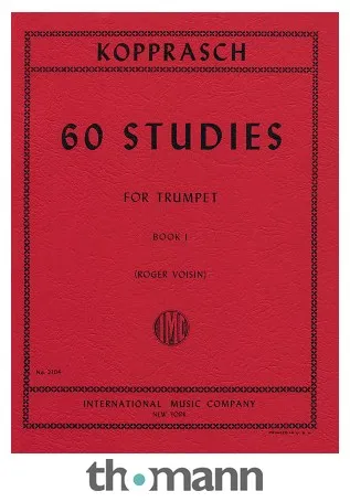 International Music Company Kopprasch 60 Studies 1 Trumpet
