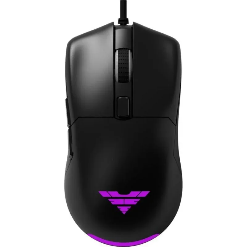 PREYON Owl Rato RGB USB 12400 DPI com 6 Botões Programáveis e Sensor Pixart PAW 3327