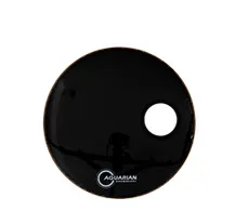 Pele Bombo 20" Aquarian SMPTCC20BK 4 3/4" Off Set Hole Preto