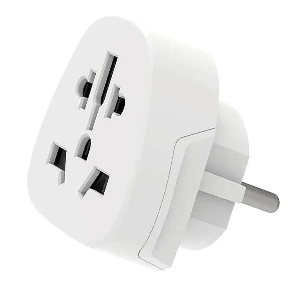 Adaptador de Viagem Universal Ewent EW1480 UK/USA/AUS para EU Branco