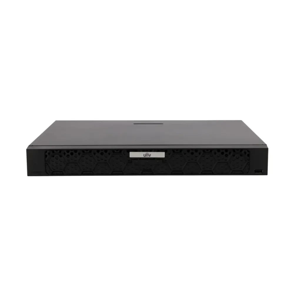 Gravador NVR Uniview Prime 32 Canais IP 16x PoE Preto - UV-NVR502-32B-P16-IQ