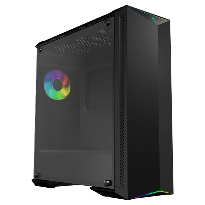 Caixa Extended-ATX MSI MPG GUNGNIR 100 RGB com Janela Preta - Recondicionado