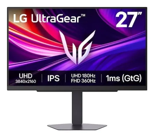 Monitor LG 27G810A-B 27" UltraHD 4K 180Hz IPS 1ms HDR G-SYNC