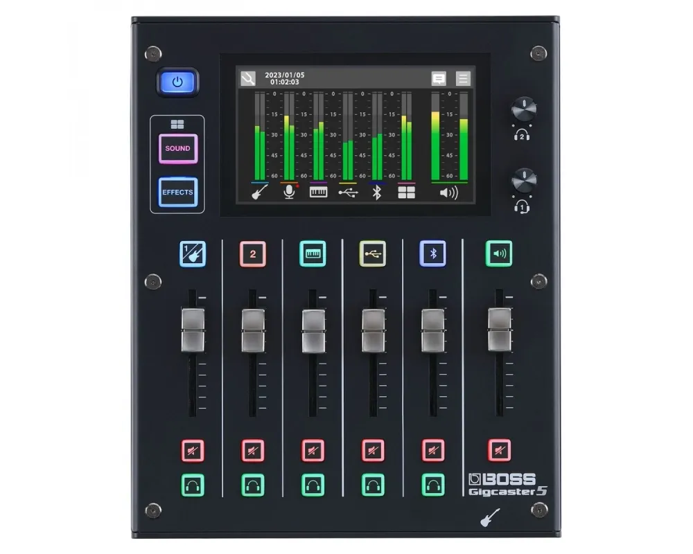 Mesa mistura digital Boss Gigcaster 5