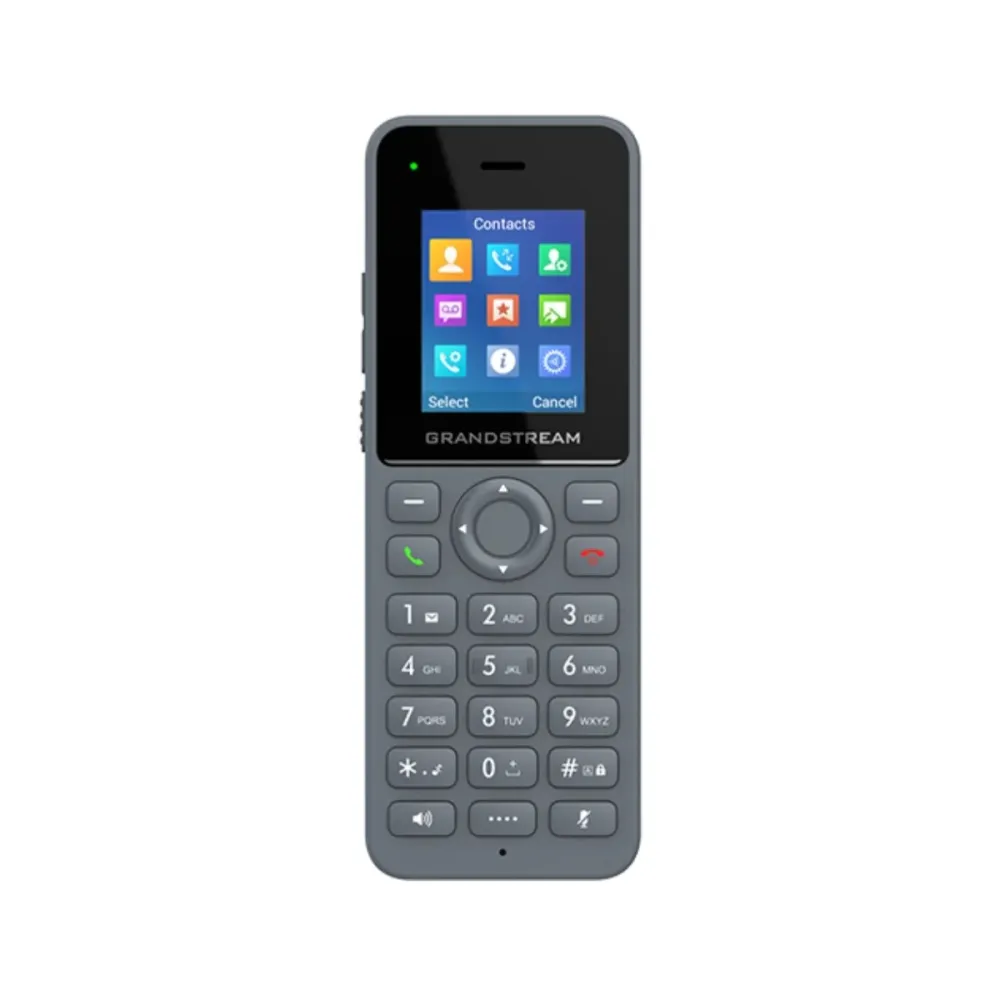 Telefone Fixo Grandstream DP725 Terminal IP DECT Preto