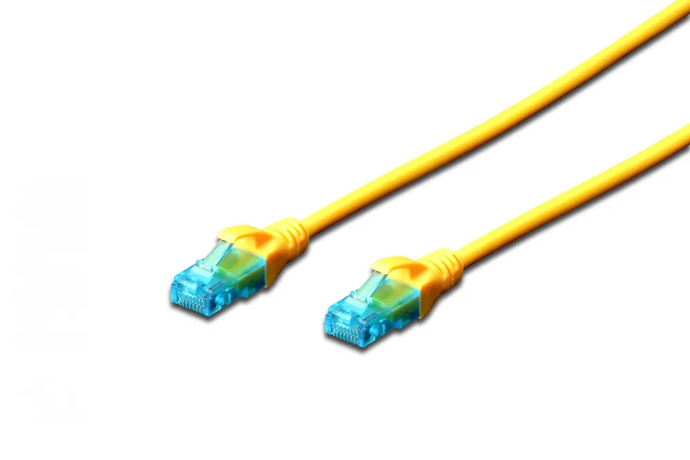 Digitus DK-1512-020/Y cabo de rede Amarelo 2 m Cat5e DK-1512-020/Y