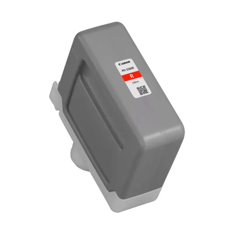 Tanque de tinta vermelha Canon PFI-3300R 330ml