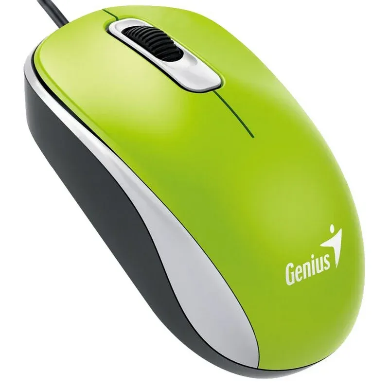 Genius DX-110 Rato Ótico 1000DPI Verde