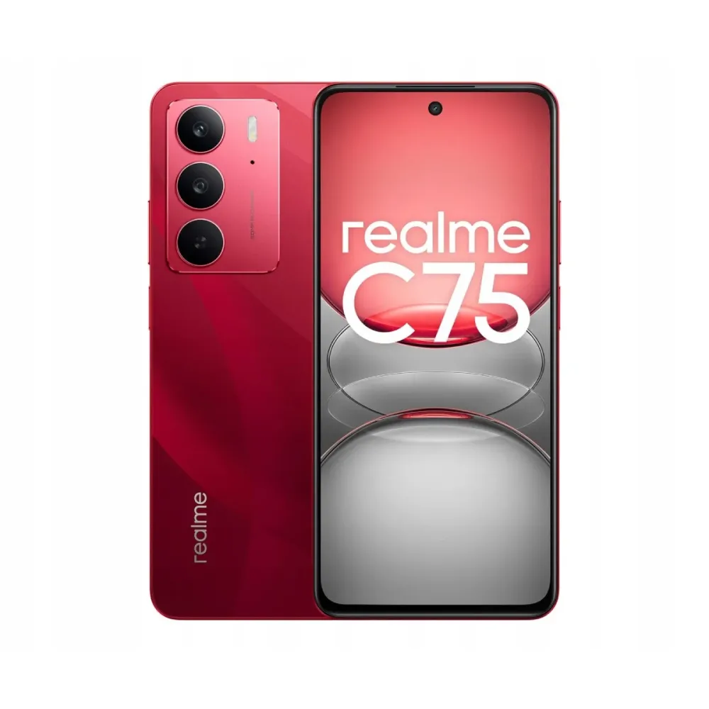 Realme C75 256GB/8GB Dual SIM Vermelho