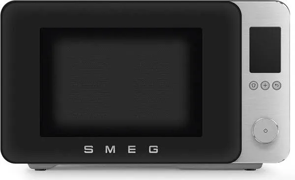 Forno Microondas SMEG MOC02BLMEU Preto MATE (27 L - 50,46 cm - Preto Mate)