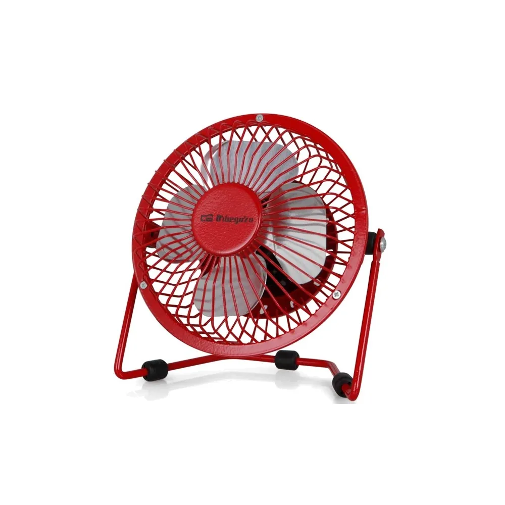 VENTOINHA DE MESA 10CM ORBEGOZO – PW 1027 – VERMELHA