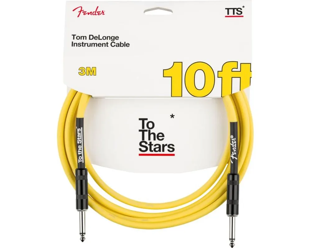 Cabo Instrumento Fender Tom DeLonge To The Stars Graffiti Yellow 3mt