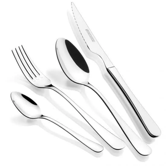 Pack 24 Talheres Monix M202974 / Aço Inox