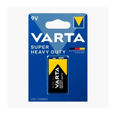 Pilha Varta Super Heavy Duty 9V 6LR61