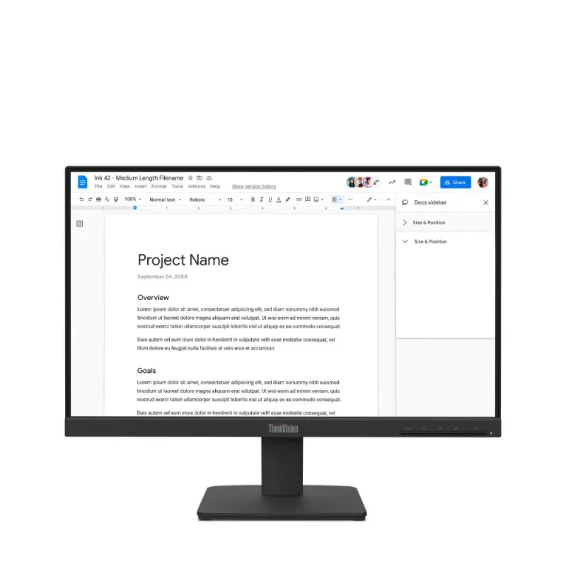 LENOVO ThinkVision S22-4e 21.5inch FHD IPS 100Hz HDMI VGA