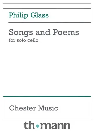 Chester Music Philip Glass Songs and Poems