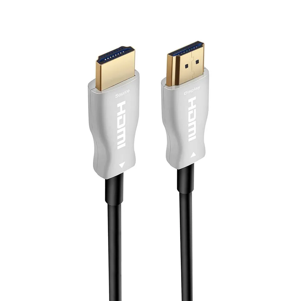 Cabo Ativo HDMI 2.0b Ewent EC1355 AOC Hybrid Fiber Optic 4K 20m Preto
