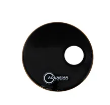 Pele Bombo 16" Aquarian SMPTCC16BBK 4 3/4" Off Set Hole Black