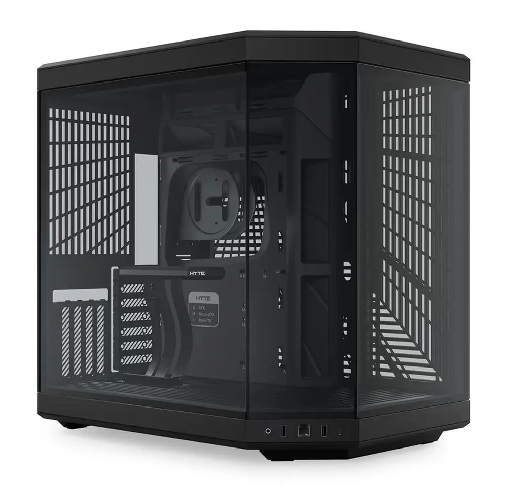Caixa E-ATX Hyte Y70 Vidro Temperado Preto