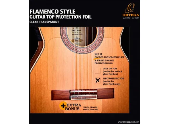 Ortega OERP-FLAM2 Clas. Guit. Pickguard 2 Piece