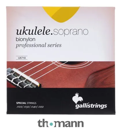 Galli Strings UX710 Soprano Ukulele Strings