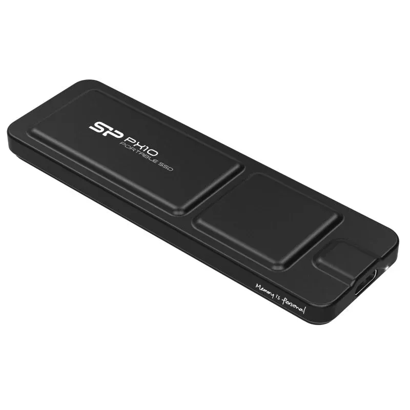Disco Rígido Silicon Power PX10 SSD PCIe Externo Portátil 2TB USB-C Preto