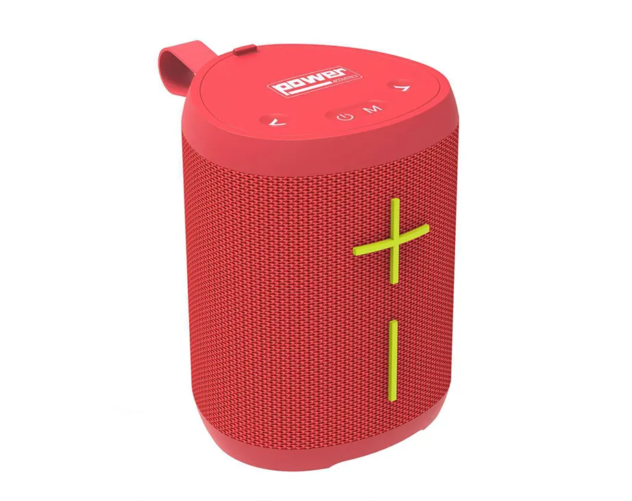Coluna Bluetooth PowerAcoustics Getone 20 Vermelho