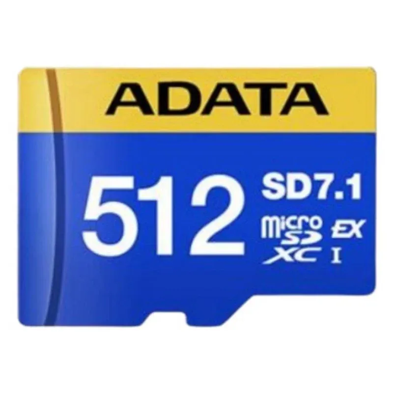 Cartão MicroSDXC A-Data UD512GEX3L1-C 512 GB UHS-II 800 MB/s Azul Amarelo