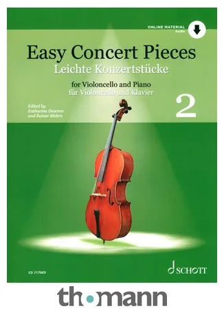 Schott Easy Concert Pieces Cello 2