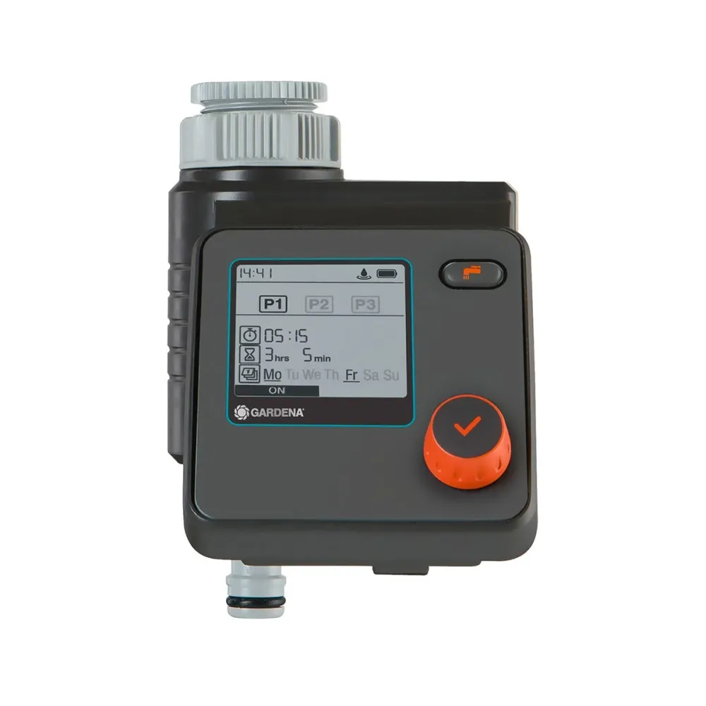 Programador de Rega Gardena Flex Preto Select
