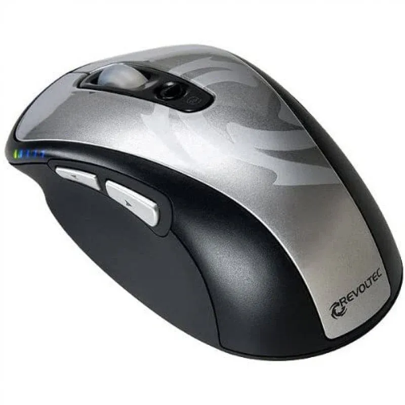 Revoltec RE120 Rato Sem Fios 2600DPI Preto/Cinzento