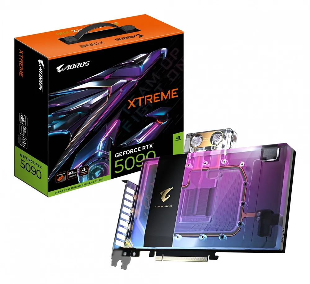 GIGABYTE AORUS GeForce RTX 5090 XTREME GV-N5090AORUSX WB-32GD