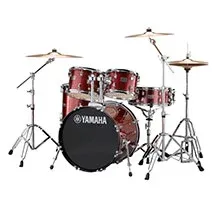 Yamaha Rydeen Standard c/Pratos Paiste 101 Burgundy Glitter