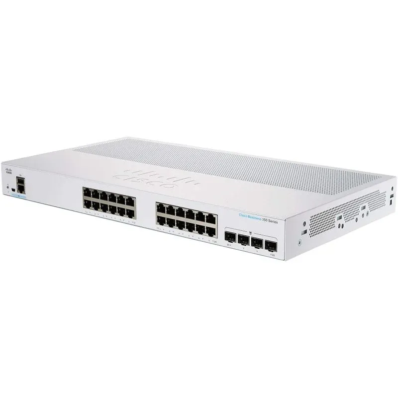 Cisco CBS350-24T-4G Switch 24 Portas Gigabit 4 SFP