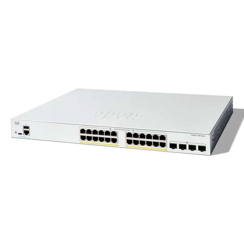 Switch Cisco C1200-24FP-4X 24 Portas Gigabit PoE 4x10G SFP+