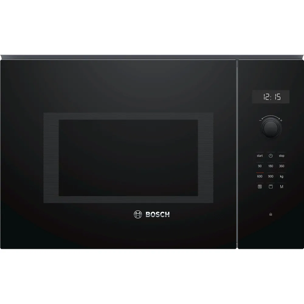 Micro-Ondas Encastre 25L 900W + Grill (Preto) - Bosch