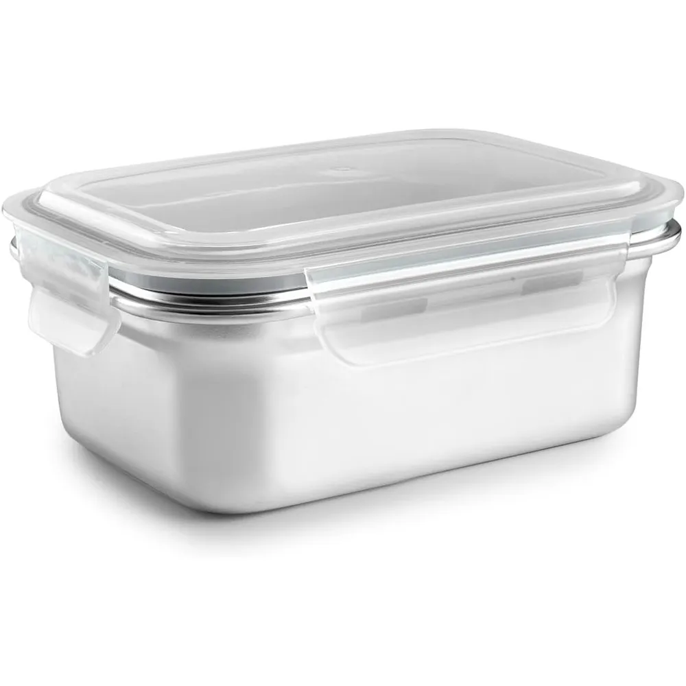 FIAMBREIRA IBILI 669308 INOX RECTAN. 800ML APTO MICRO