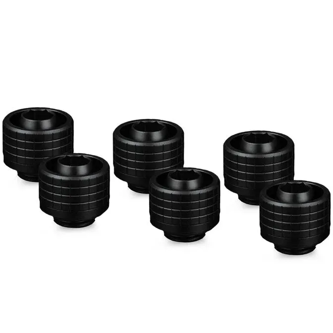 Thermal Grizzly DeltaMate Fitting - ST16 Preto (Pack 6)