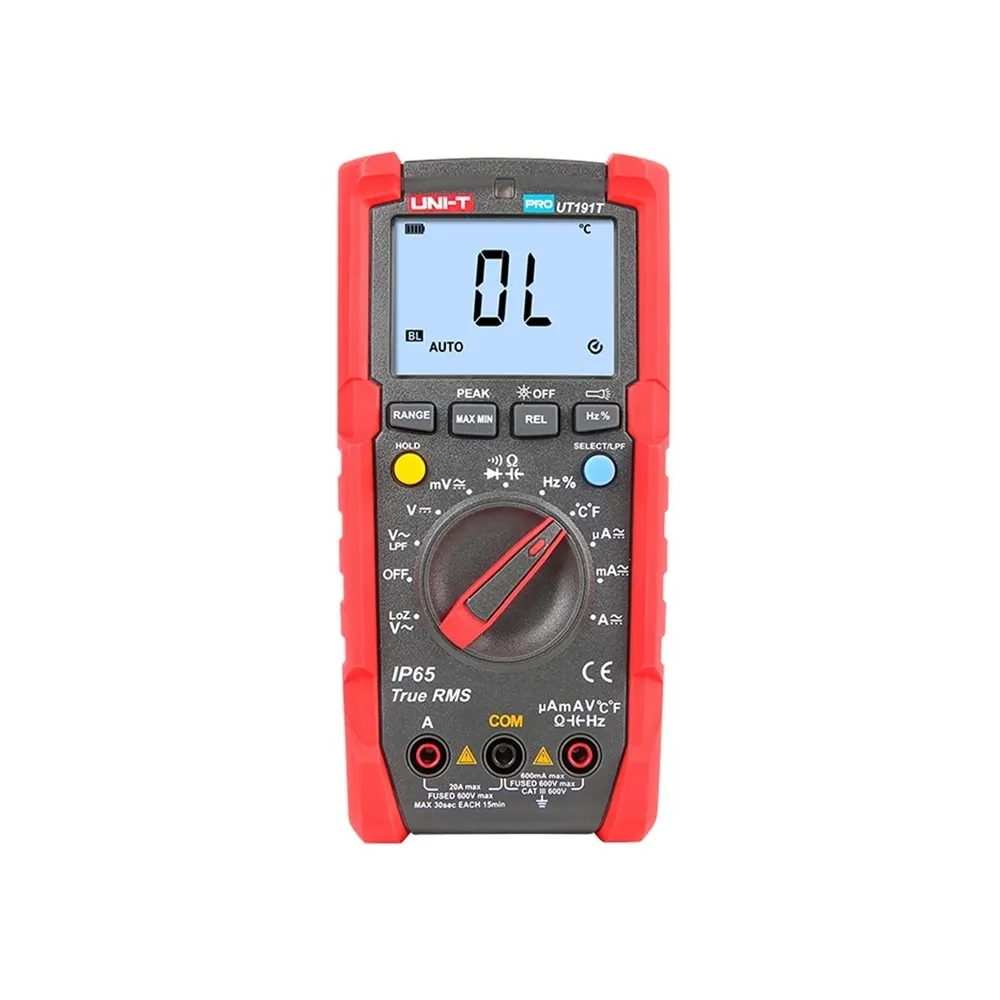 Multimetro Digital True RMS CAT III 600V - UNI-T