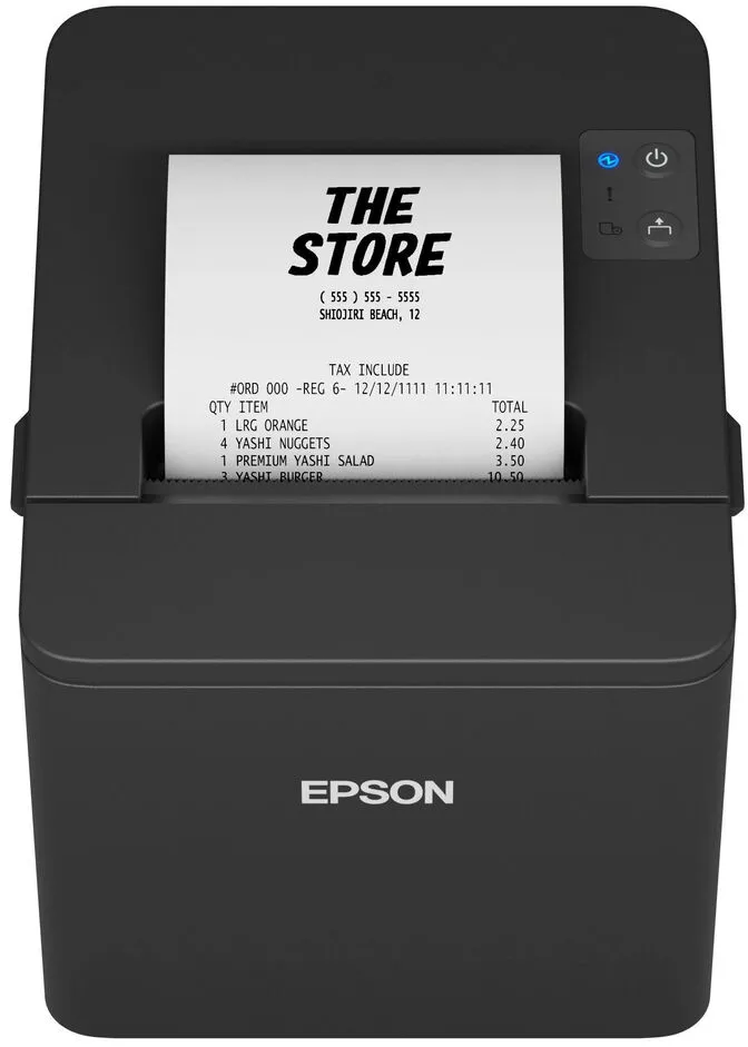 Impressora Térmica Epson TM-T20IV USB Serial Ethernet Preta