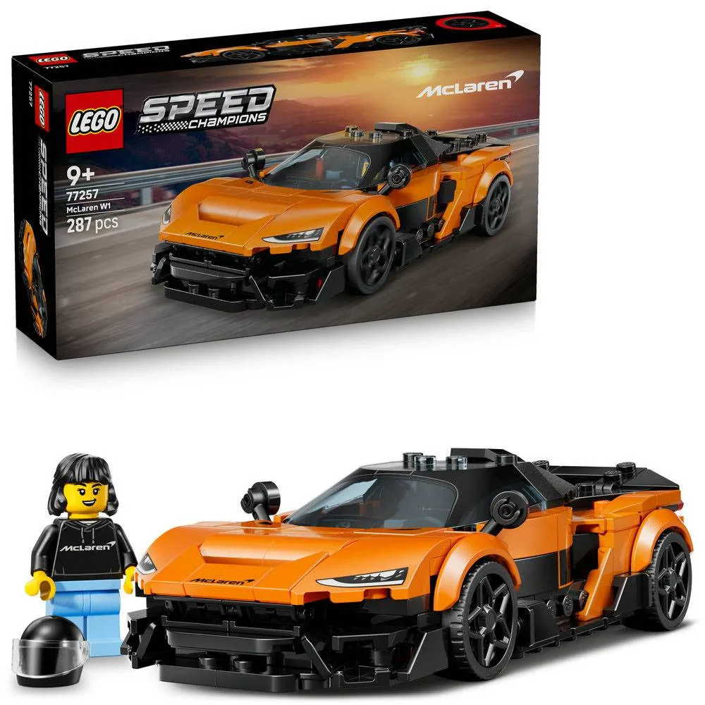 LEGO Speed Champions: McLaren W1 | Idades 9+ | 287 Peças | Item 77257