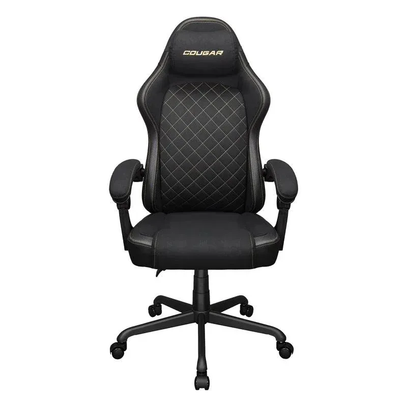 Cadeira para jogos COUGAR CGR-FXF-GLB 120 kg Assento e encosto acolchoados Preto