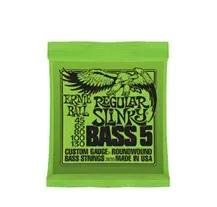 Jogo Cordas Baixo Elétrico Ernie Ball 2836 5 Cordas 045-130