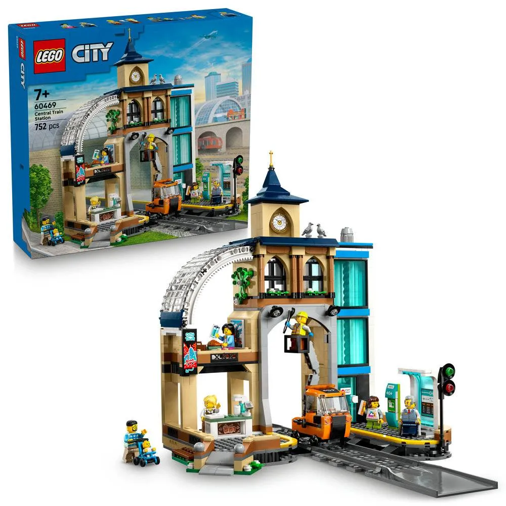 LEGO City Estação de Comboios Central - 60469