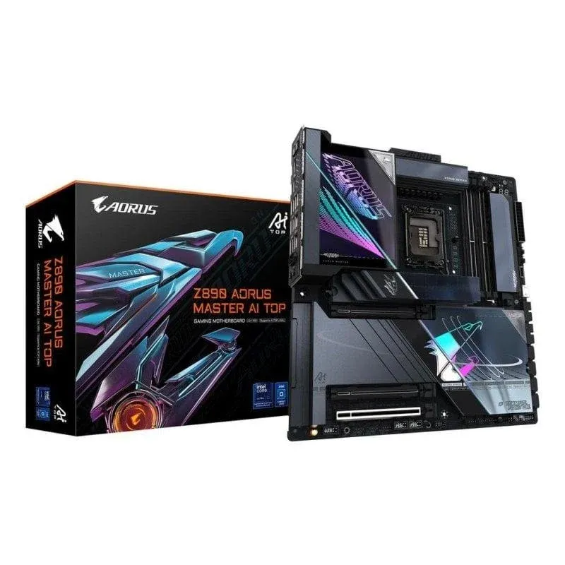 Gigabyte Z890 AORUS MASTER AI TOP Motherboard E-ATX LGA1851 WiFi 7 Thunderbolt 4 PCIe 5.0