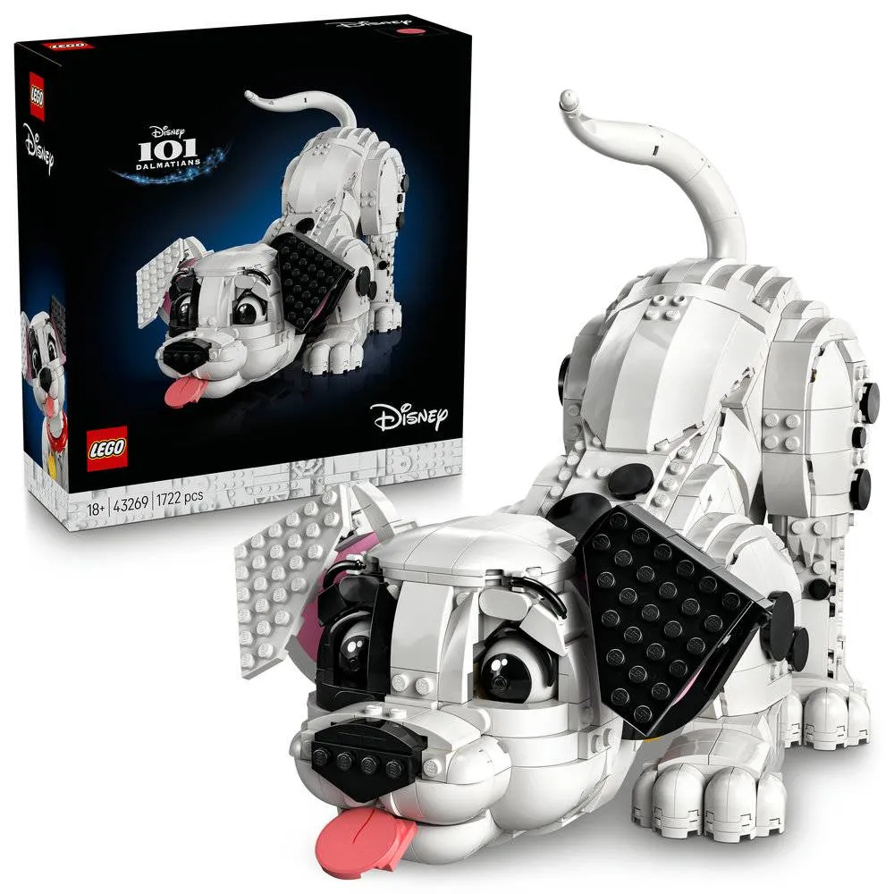 LEGO Disney Classic: Cachorrinho dos 101 Dálmatas | Idades 18+ | 1722 Peças | Item 43269