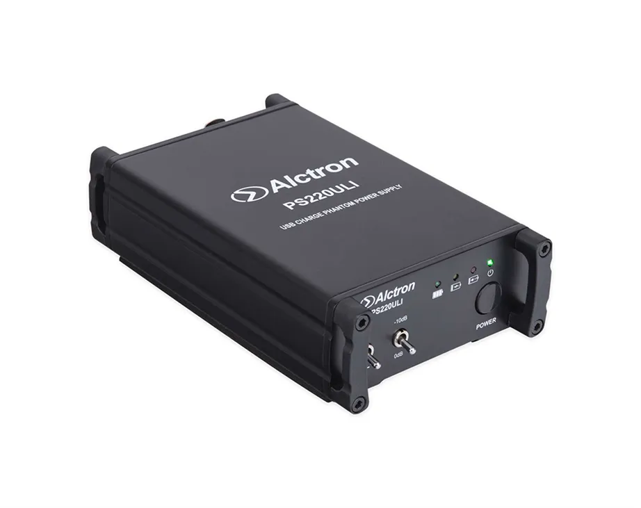 Alimentação Phantom Power Alctron PS 220 ULI com bateria/powerbank