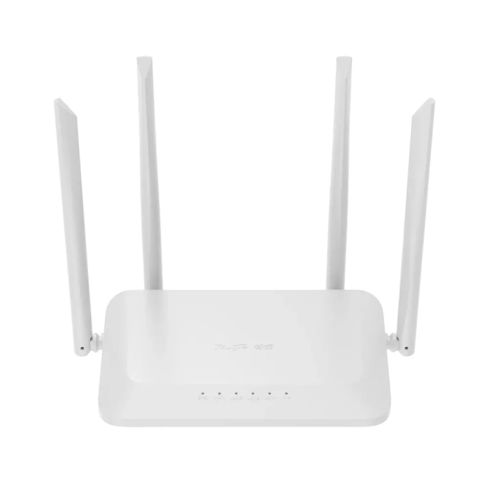 Router Reyee Mesh Wi-Fi 5 AC1200 4x RJ45 10/100Mbps Dual Band 2.4/5GHz Branco