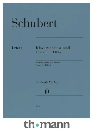 Henle Verlag Schubert Klaviersonate op.42